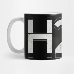 H2o Kinetic Typography Mug